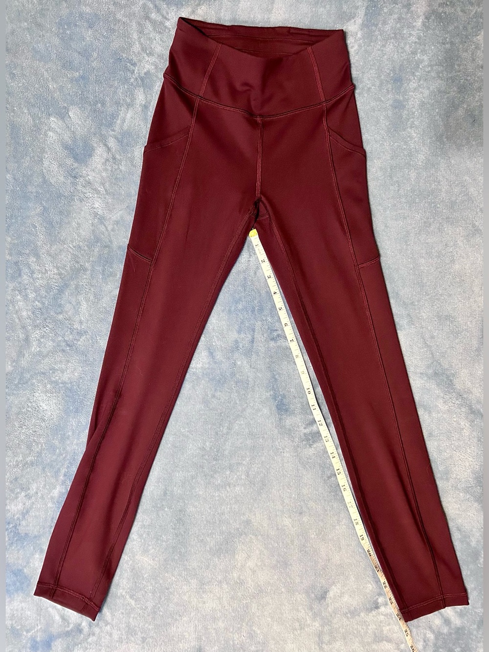 Lululemon Maroon Active Leggings